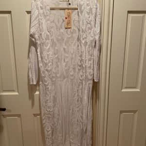 Southern Fried Chics Ladies Sequin Duster